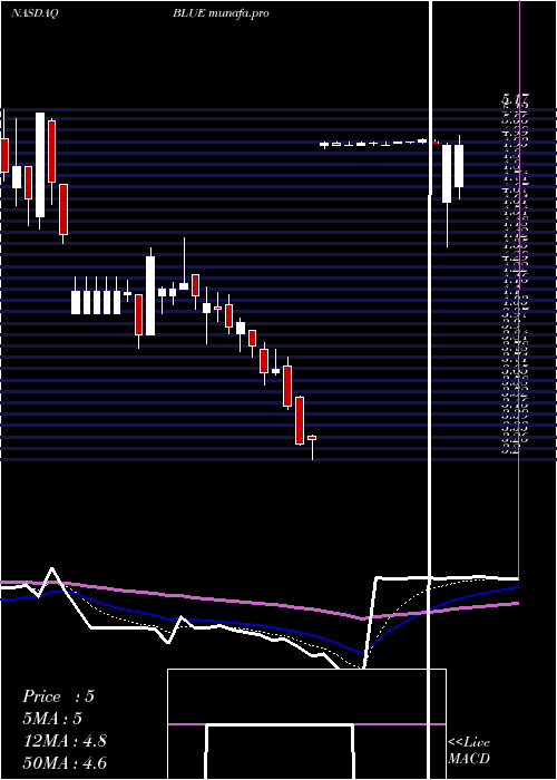  Daily chart BluebirdBio