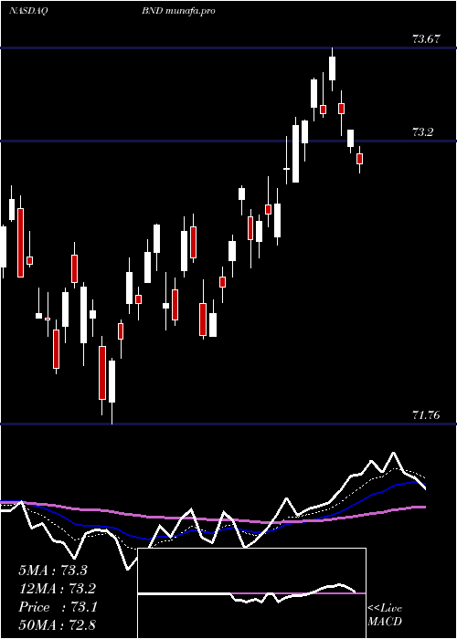  Daily chart VanguardTotal