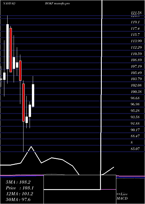 monthly chart BokFinancial