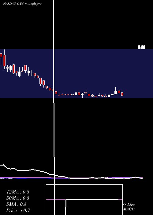  weekly chart CanaanInc