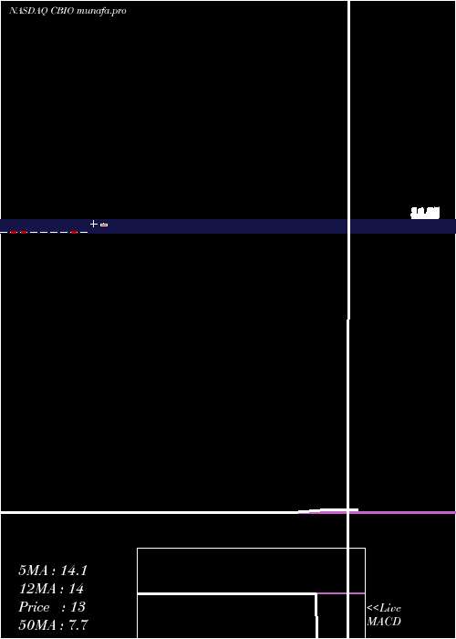 monthly chart CatalystBiosciences
