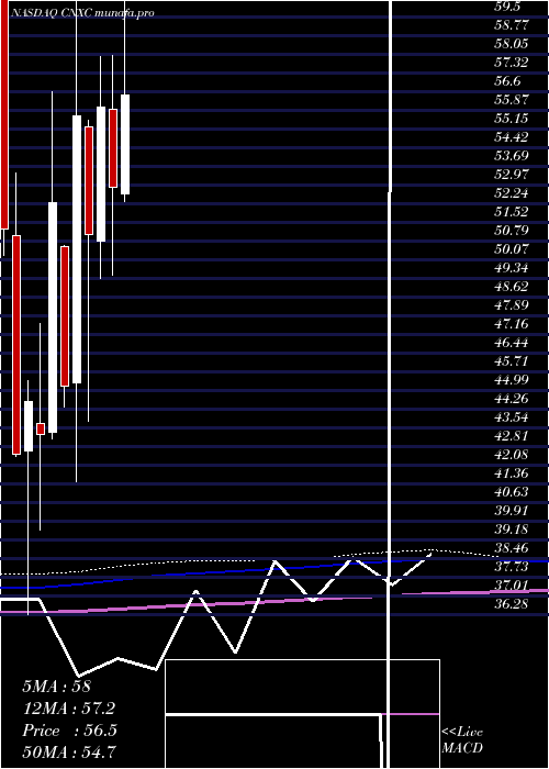 monthly chart ConcentrixCorporation