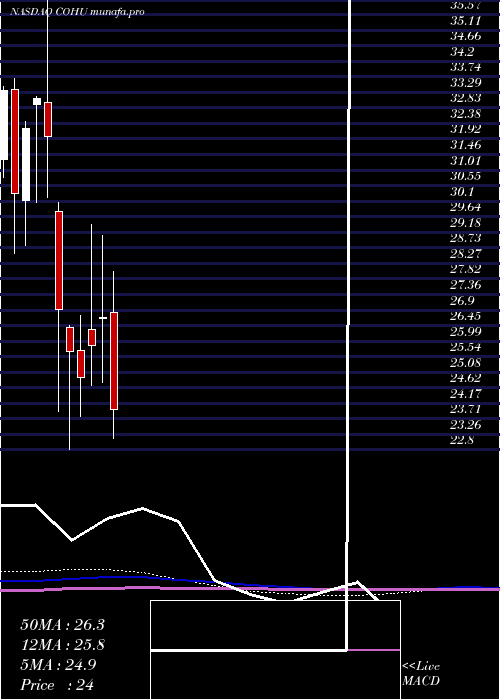  monthly chart CohuInc