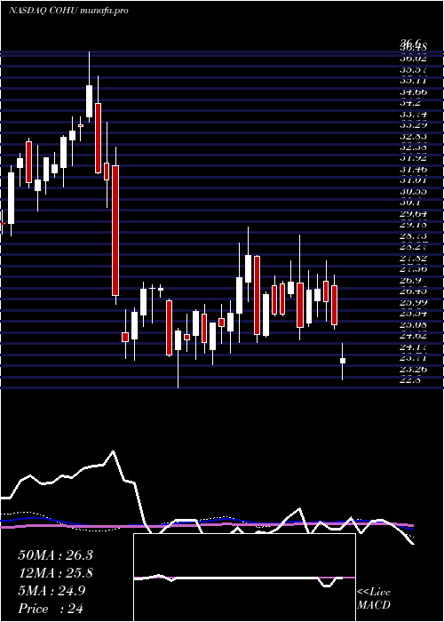  weekly chart CohuInc