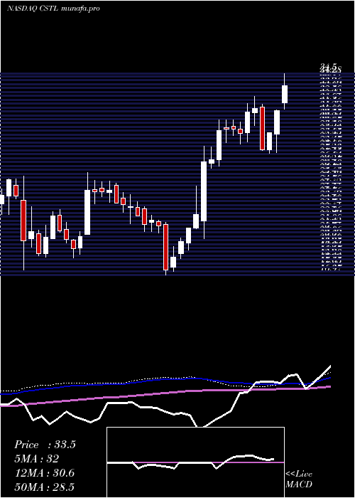  weekly chart CastleBiosciences