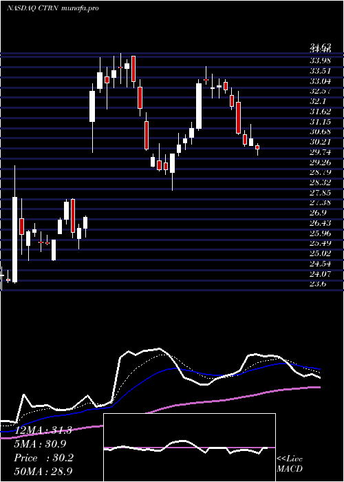 Daily chart CitiTrends
