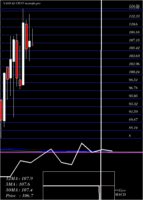  monthly chart CasellaWaste