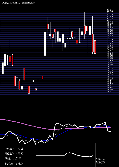 Daily chart CyclacelPharmaceuticals