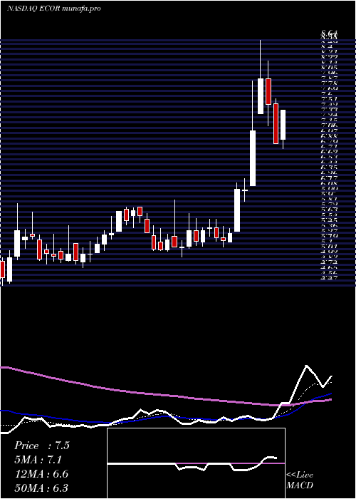 Daily chart ElectrocoreInc