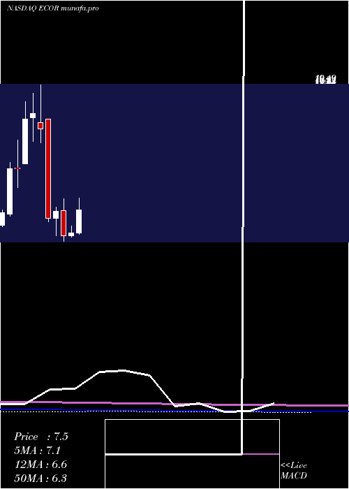 monthly chart ElectrocoreInc