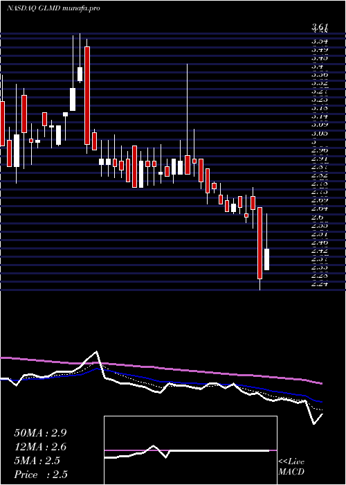  Daily chart GalmedPharmaceuticals