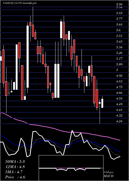  Daily chart GalectoInc