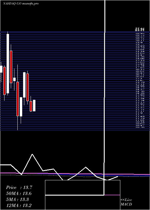 monthly chart GroceryOutlet