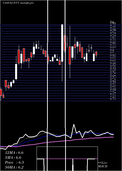Daily chart ImmucellCorporation