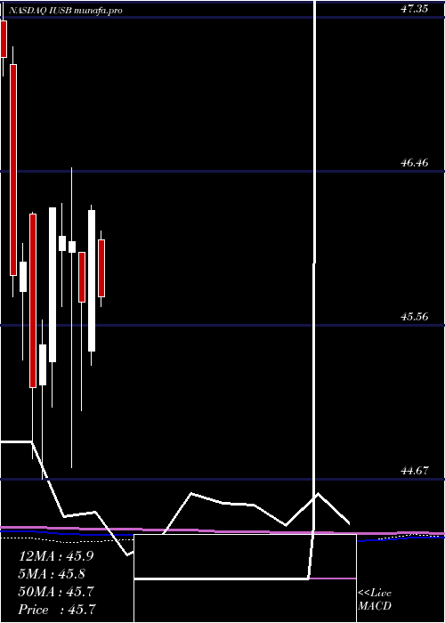 monthly chart IsharesCore
