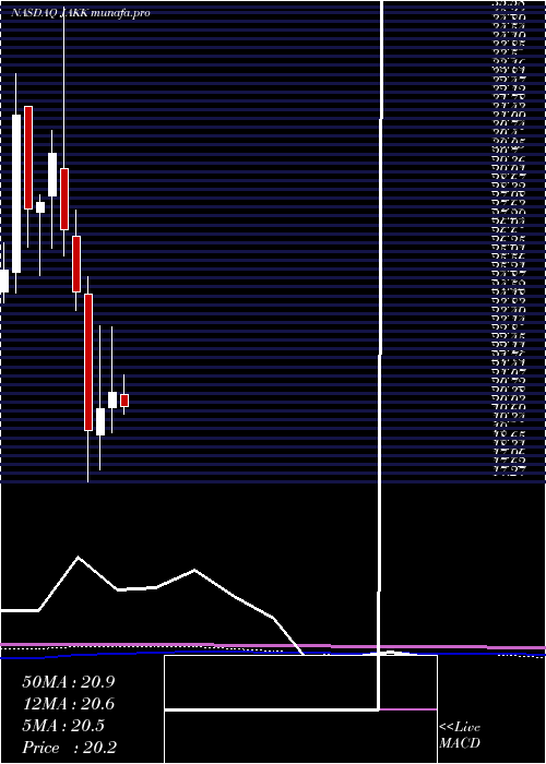 monthly chart JakksPacific