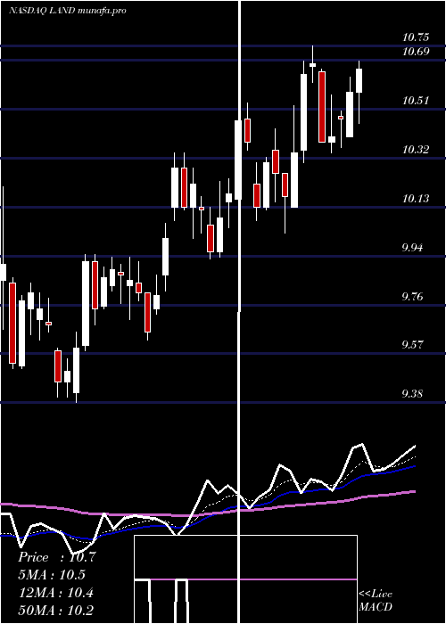 Daily chart GladstoneLand