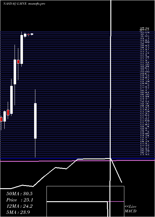 monthly chart LuminexCorporation