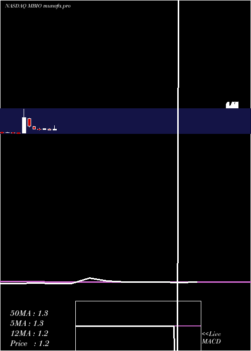  monthly chart MustangBio