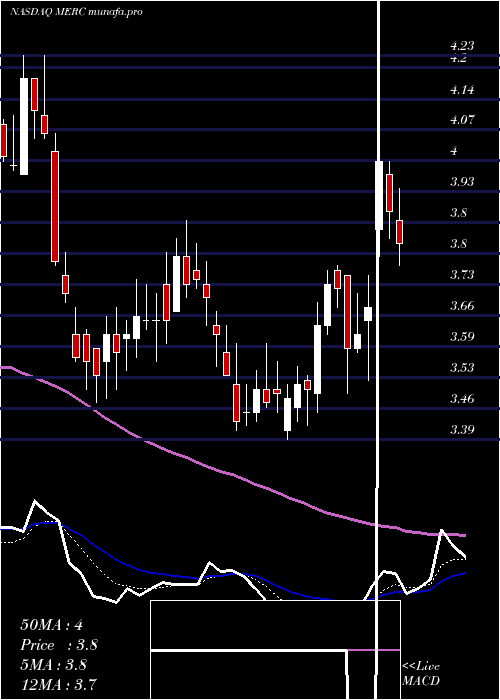 Daily chart MercerInternational