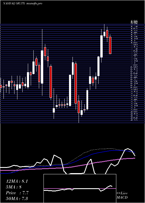 weekly chart MeiragtxHoldings