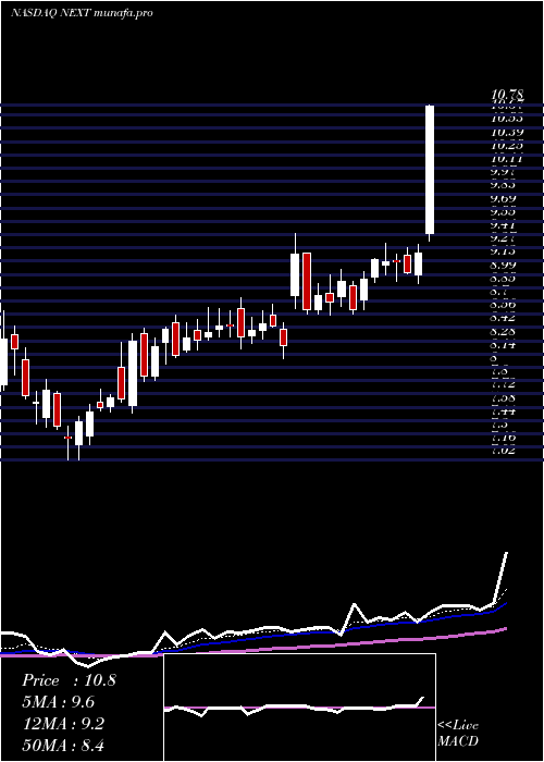  Daily chart NextdecadeCorporation