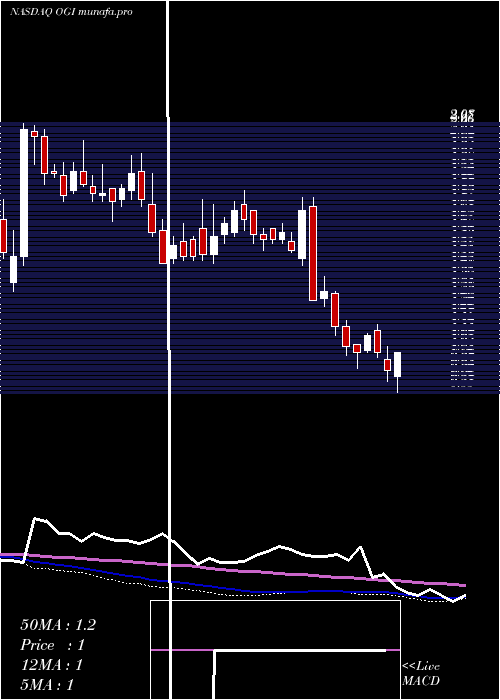  weekly chart OrganigramHlds