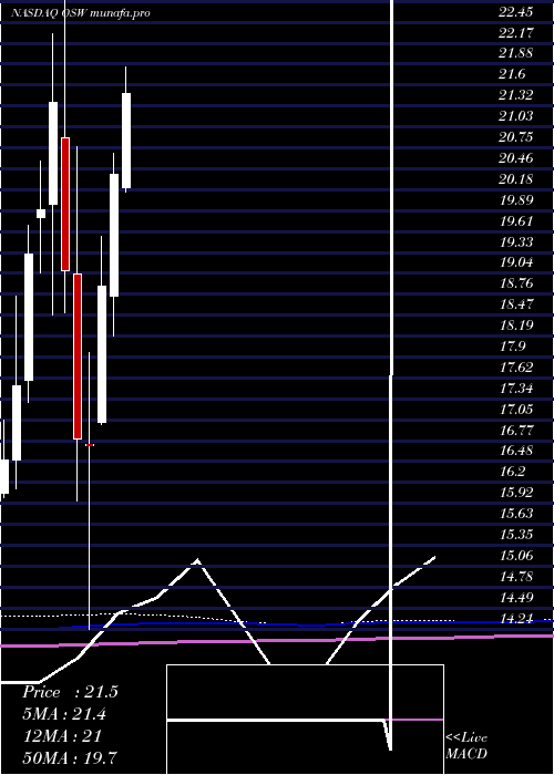  monthly chart OnespaworldHoldings