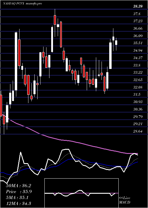 Daily chart VaxcyteInc
