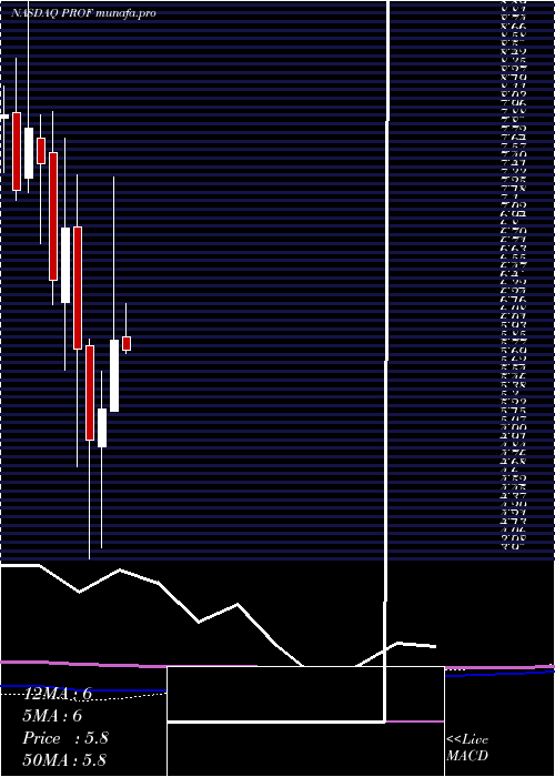 monthly chart ProfoundMedical