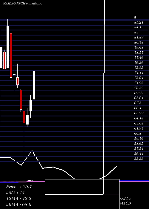 monthly chart InvescoS