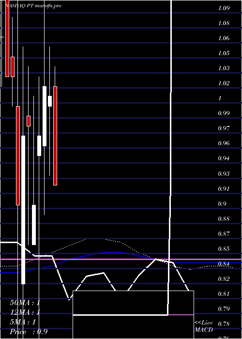  monthly chart PintecTechnology