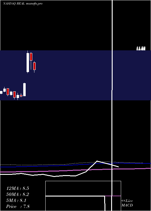  monthly chart RealrealInc