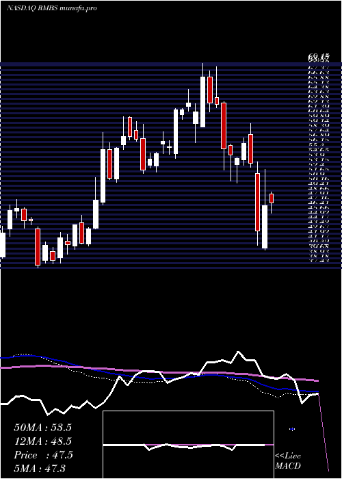  weekly chart RambusInc