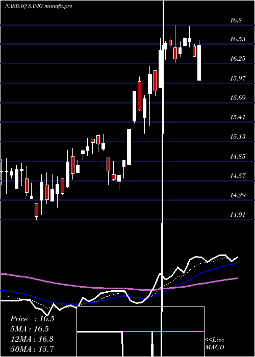  Daily chart SilvercrestAsset