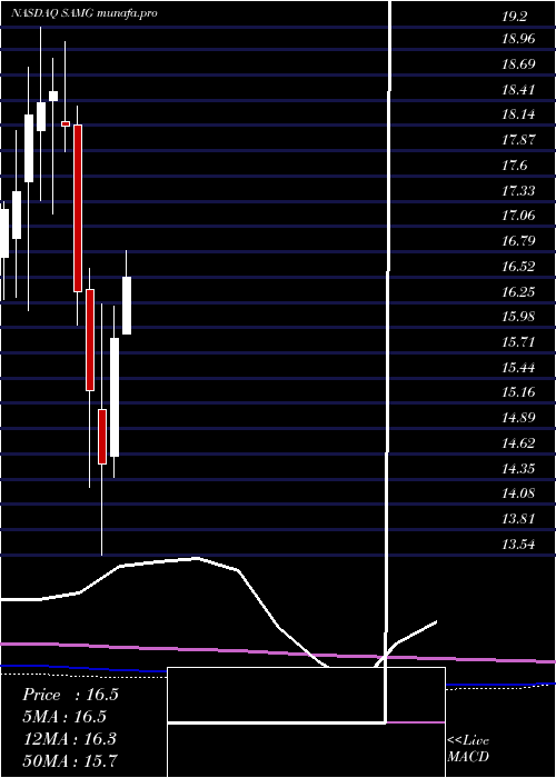 monthly chart SilvercrestAsset