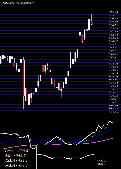  Daily chart SynopsysInc