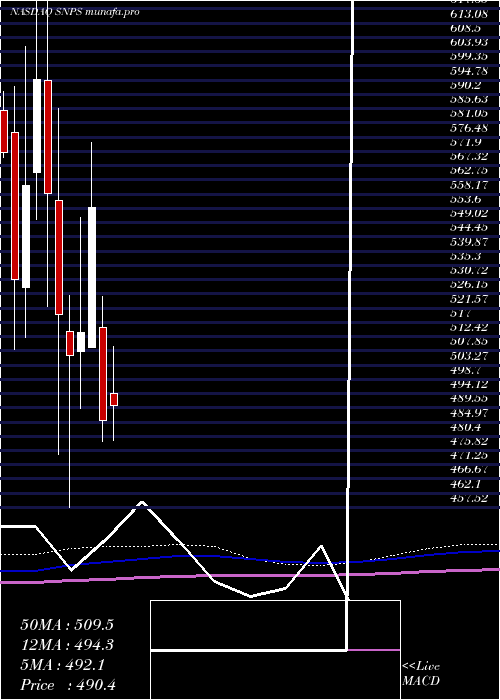  monthly chart SynopsysInc