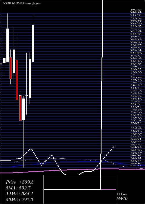 monthly chart SynopsysInc