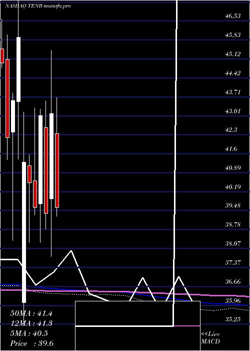  monthly chart TenableHoldings