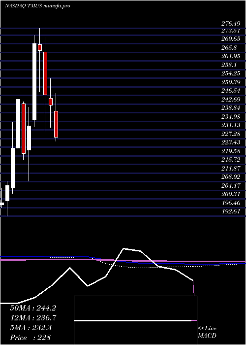 monthly chart TMobile