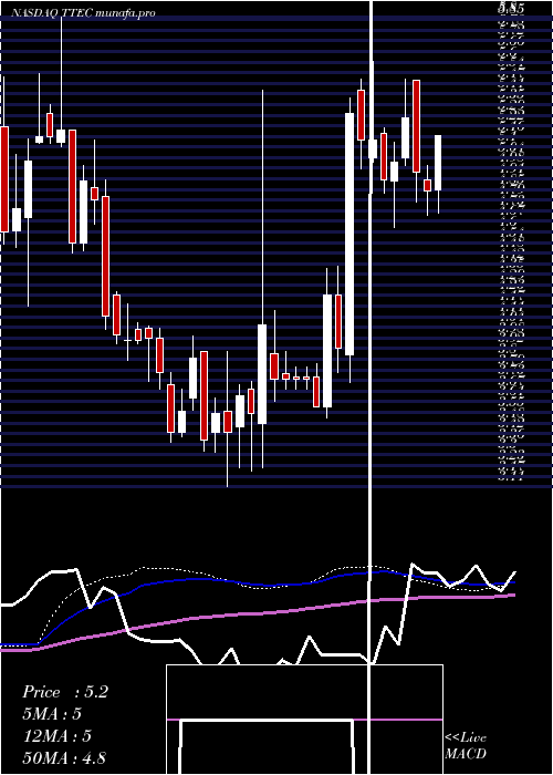 weekly chart TtecHoldings