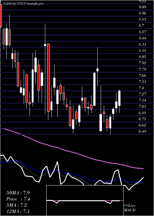  Daily chart TechtargetInc