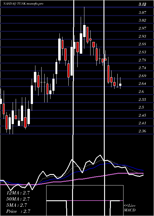  Daily chart MammothEnergy