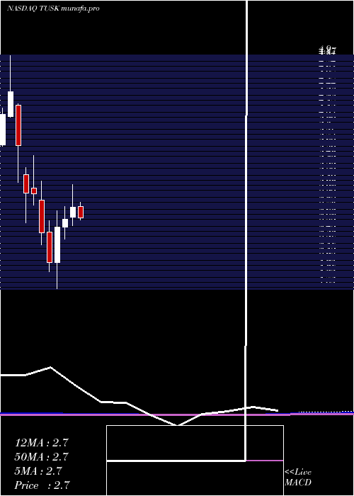  monthly chart MammothEnergy