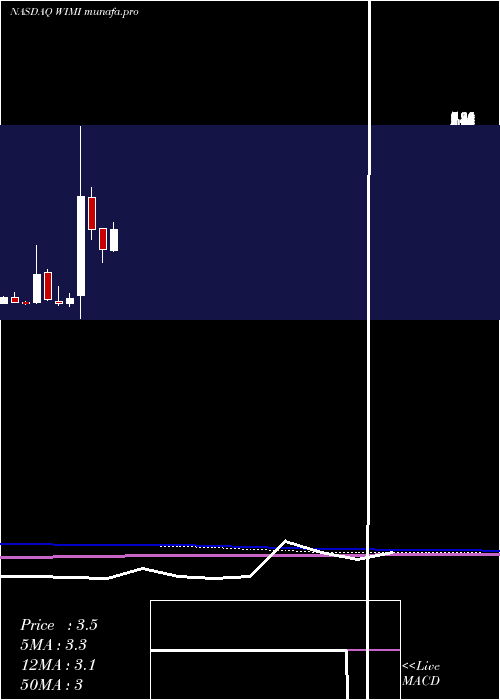 monthly chart WimiHologram