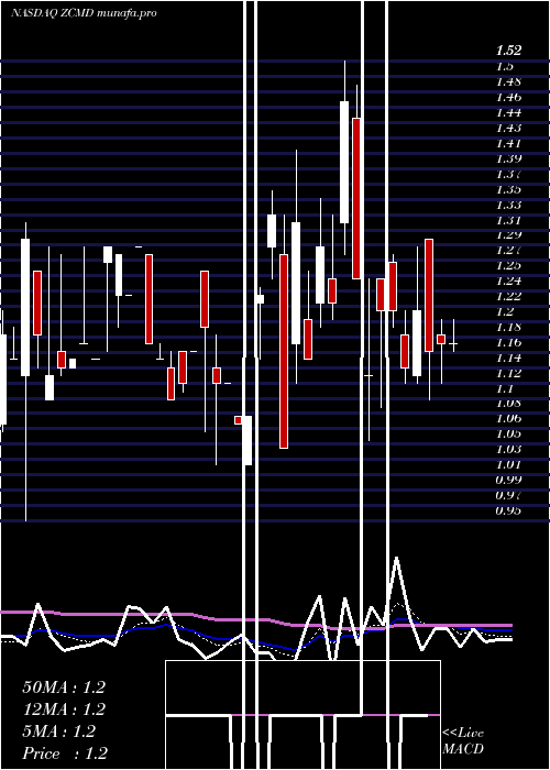 Daily chart ZhongchaoInc