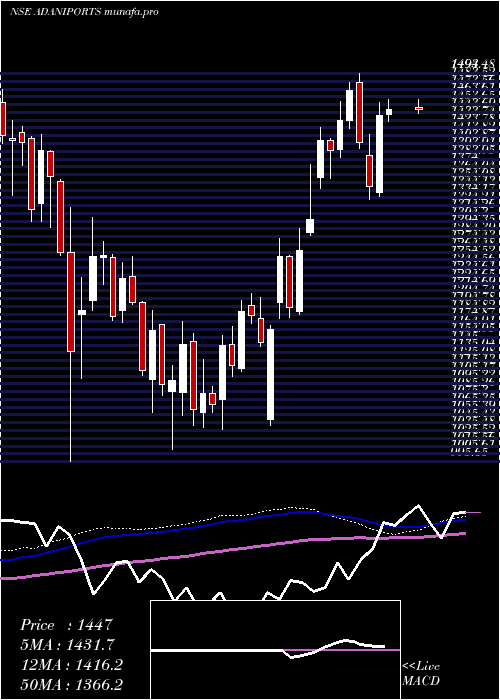  weekly chart AdaniPorts