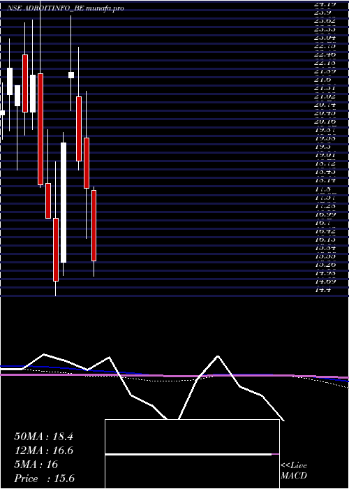  monthly chart AdroitInfotech