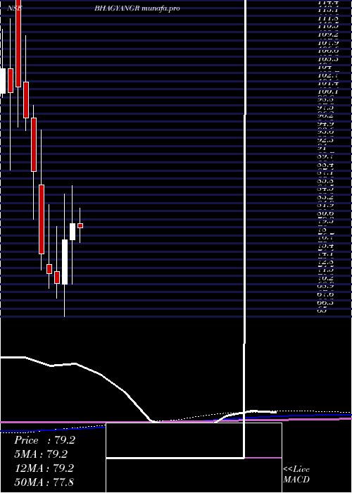 monthly chart BhagyanagarIndia